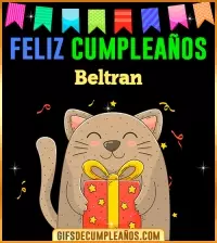 GIF Feliz Cumpleaños Beltran